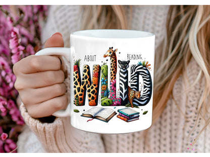 Wild About Reading PNG Design File