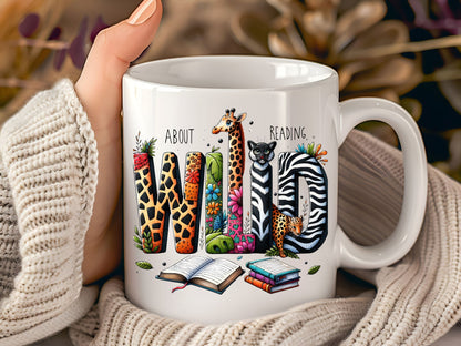 Wild About Reading PNG Design File