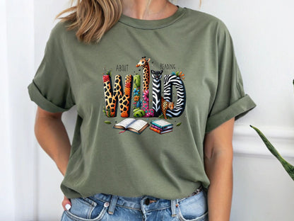 Wild About Reading PNG Design File
