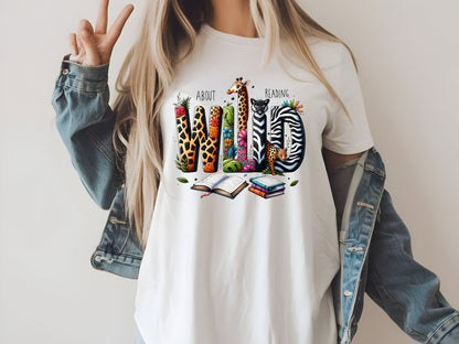 Wild About Reading PNG Design File